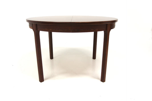 Tavolo rotondo "Rimbo" Leif & Bengt Troedsson design svedese vintage anni 60 [sw27778] misure L.115 +40 +40 H.73