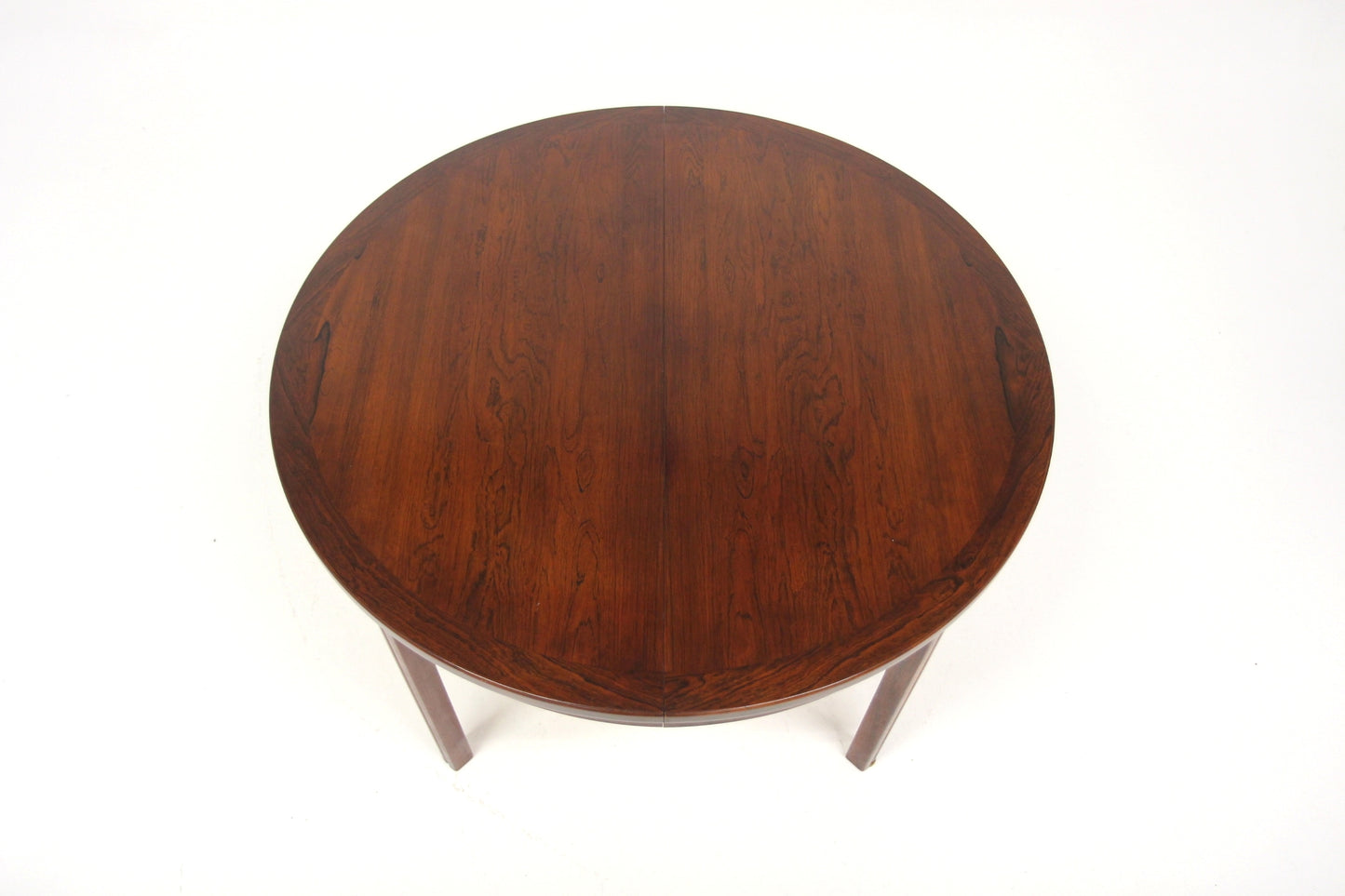 Tavolo rotondo "Rimbo" Leif & Bengt Troedsson design svedese vintage anni 60 [sw27778] misure L.115 +40 +40 H.73