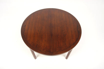 Tavolo rotondo "Rimbo" Leif & Bengt Troedsson design svedese vintage anni 60 [sw27778] misure L.115 +40 +40 H.73
