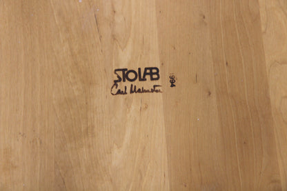 Sedie  "Lilla Åland" Carl Malmsten design svedese vintage anni 60 [sw27787] misure L.44 H.88 P.57