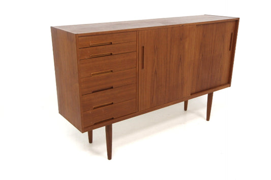 Credenza Highboard, "Florens" Nils Jonsson design svedese vintage anni 60 [sw27800] misure L.170 H.104 P.42