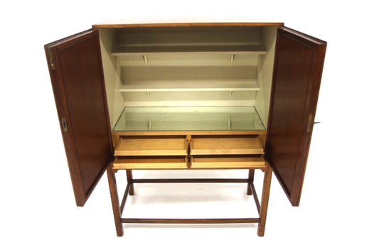 Armadio - mobile bar design svedese vintage anni 50 [sw27811] misure L.90 H.123 P.43