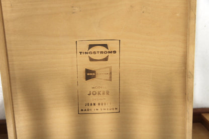 Comodino "Joker" Jean Huber design svedese vintage anni 60 | sw27812
