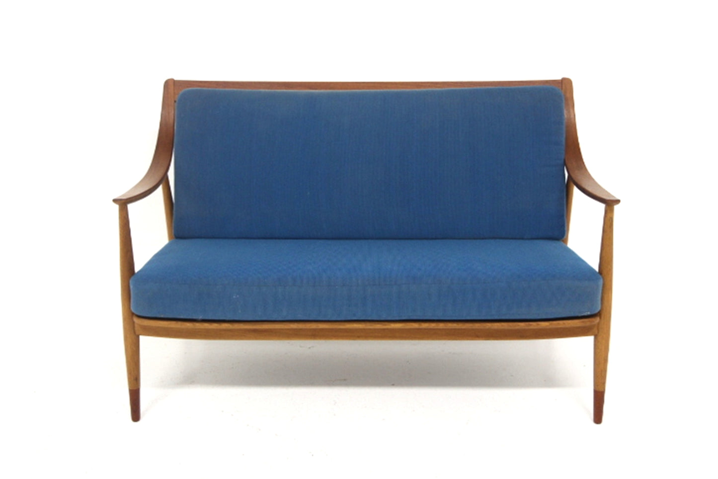Divano "FD 146" Peter Hvidt & Orla Mølgaard Nielsen design svedese vintage anni 50 [sw27829] misure L.134 H.83 P.75