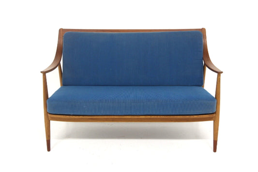 Divano "FD 146" Peter Hvidt & Orla Mølgaard Nielsen design svedese vintage anni 50 [sw27829] misure L.134 H.83 P.75