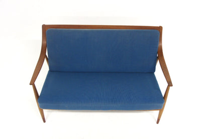 Divano "FD 146" Peter Hvidt & Orla Mølgaard Nielsen design svedese vintage anni 50 [sw27829] misure L.134 H.83 P.75