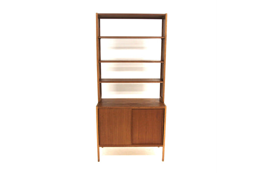 Libreria Bertil Fridhagen design svedese vintage anni 60 [sw27837] misure L.80 H.174 P.40