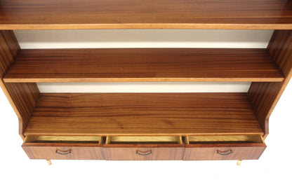 Libreria design svedese vintage anni 60 [sw27842] misure L.124 H.127 P.30