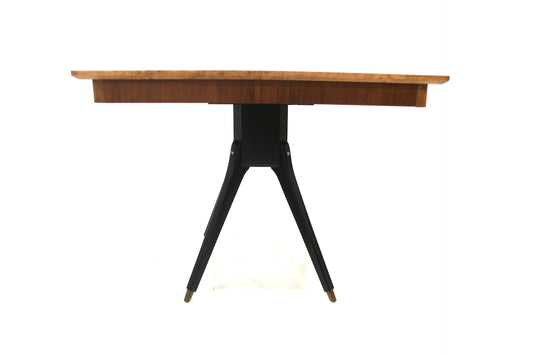 Tavolo rettangolare design svedese vintage anni 50 [sw27844] misure L.90+45+45 H.71 P.90