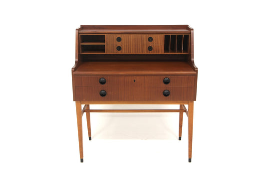 Scrittoio design svedese vintage anni 50 [sw27848] misure L.88 H.46 P.102