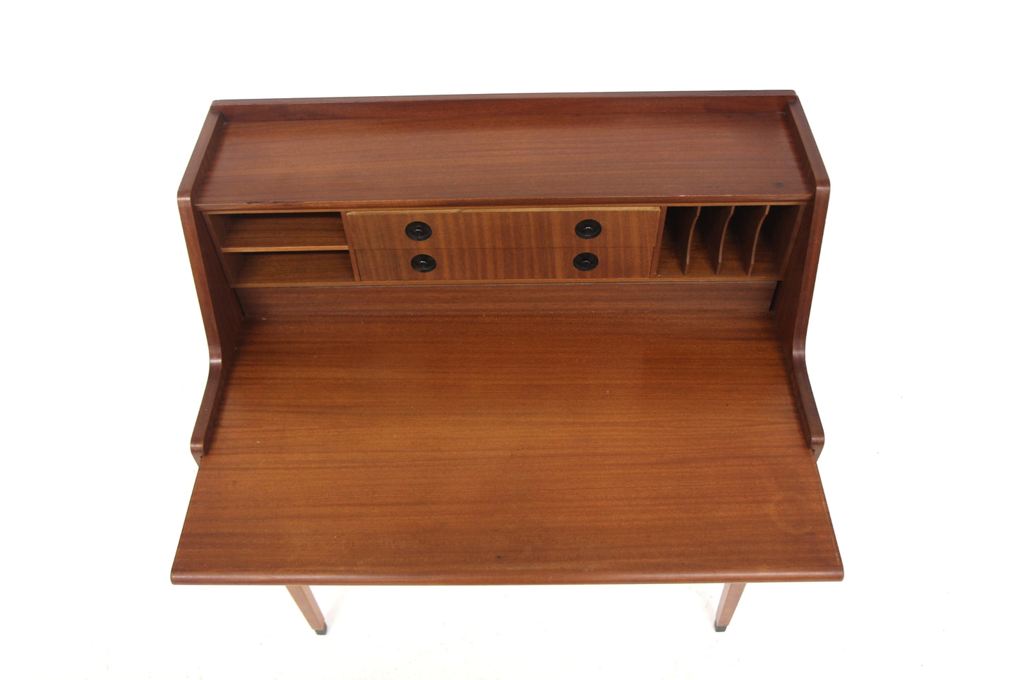 Scrittoio design svedese vintage anni 50 [sw27848] misure L.88 H.46 P.102