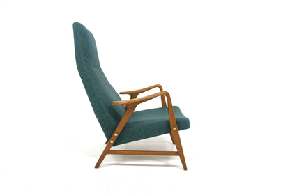 Poltrona design svedese vintage anni 60 [93sw27850] misure L.65 H.102/35 P.82 * IN ARRIVO AD OTTOBRE *