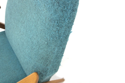 Poltrona design svedese vintage anni 60 [93sw27850] misure L.65 H.102/35 P.82 * IN ARRIVO AD OTTOBRE *