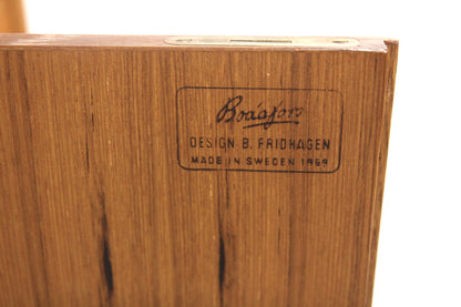 Credenza Bertil Fridhagen design svedese vintage anni 60 [sw27851] misure L.165 H.102 P.82