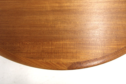 Tavolo rotondo Skovmand&Andersen design danese vintage anni 50 [sw27857] misure L.124+50+50 H.72