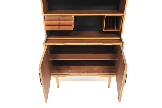 Libreria Hugo Troeds design svedese vintage anni 60 [sw27858] misure L.95 H.165 P.38