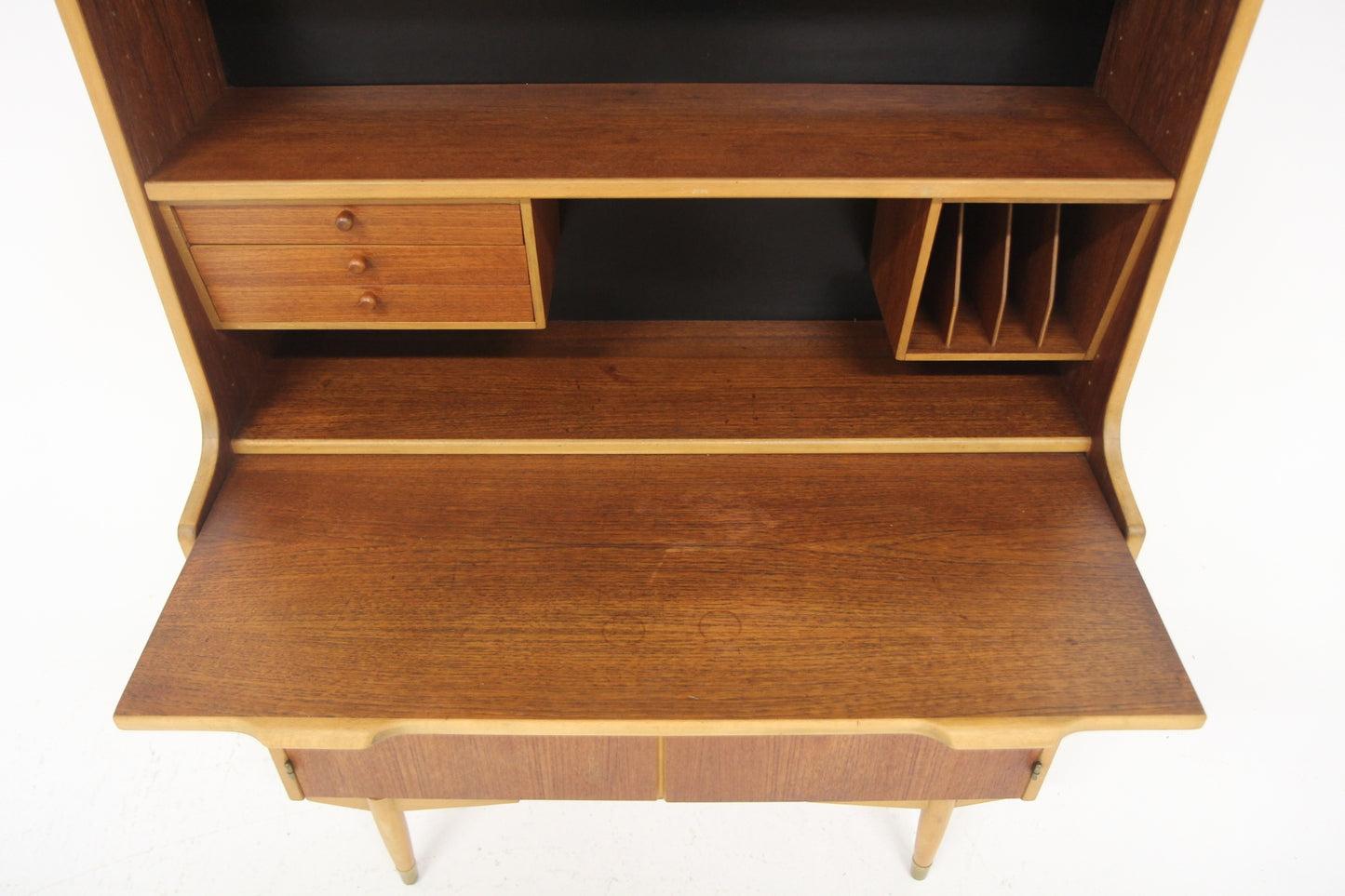 Libreria Hugo Troeds design svedese vintage anni 60 [sw27858] misure L.95 H.165 P.38
