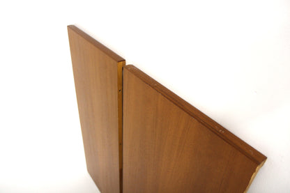 Tavolo rotondo Yngvar Sandström design svedese vintage anni 50 [sw27861] misure L.115+50+50 H.72