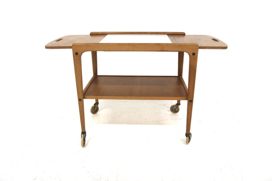 Carrello "Thea" Yngve Ekström design danese vintage anni 60 [sw27863] misure L.70 +30 H.63 P.42