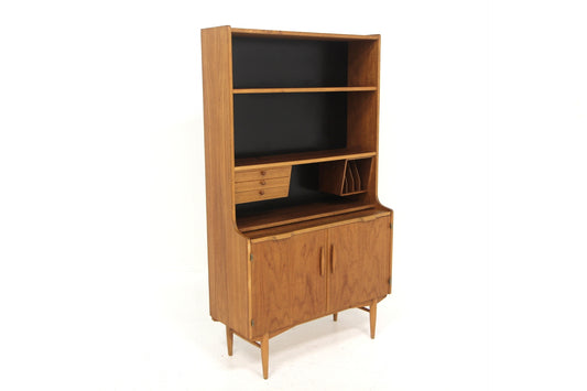 Libreria Hugo Troeds design svedese vintage anni 60 [sw27873] misure L.95 H.165 P.38