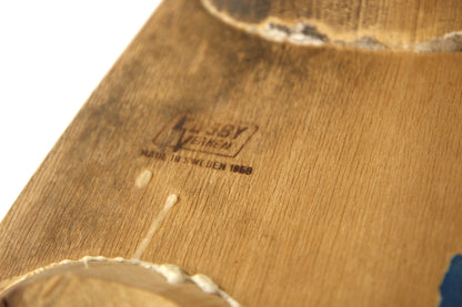 Sedia "Fanett" Ilmarie Tapiovaara design svedese vintage anni 50 [sw27875] misure L.45 H.80 P.45