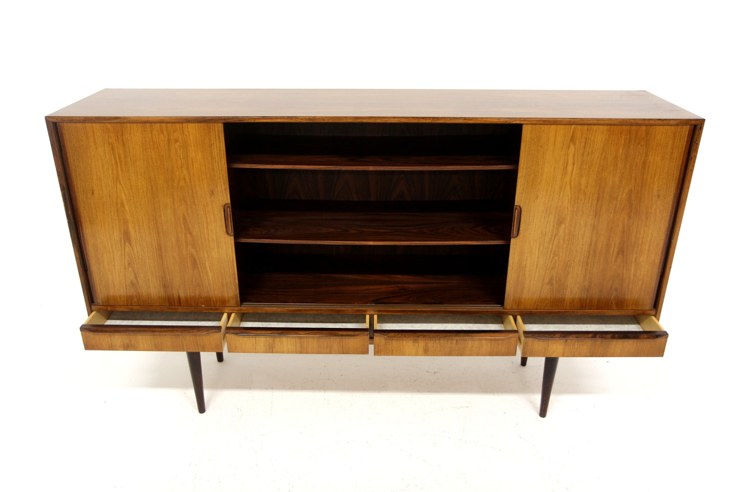 Credenza design svedese vintage anni 60 [sw27895] misure L.200 H.117 P.45