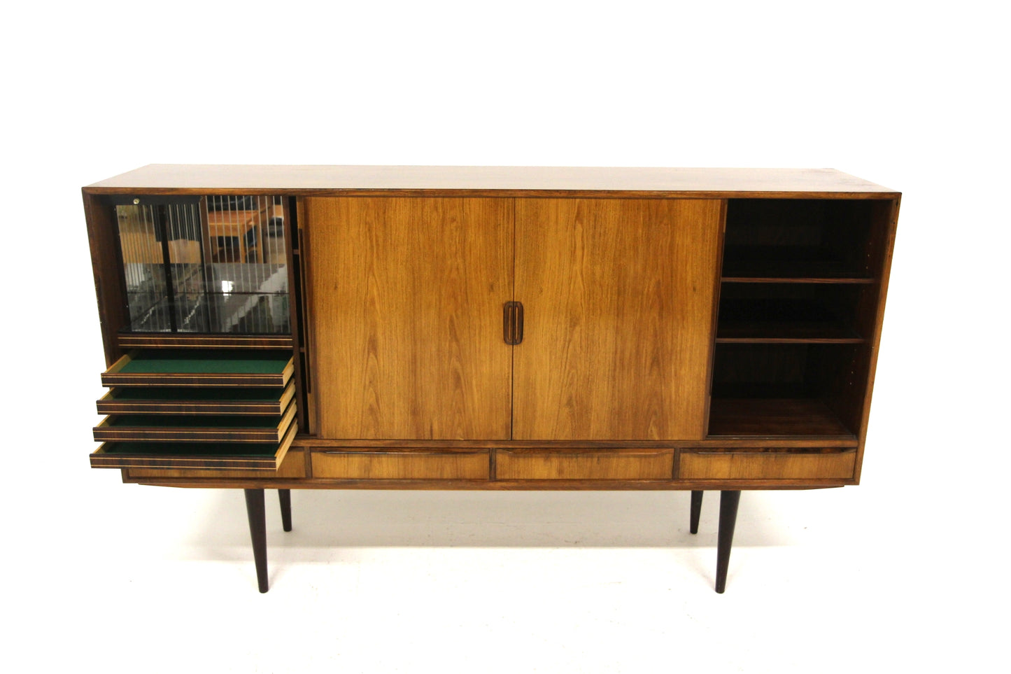 Credenza design svedese vintage anni 60 [sw27895] misure L.200 H.117 P.45
