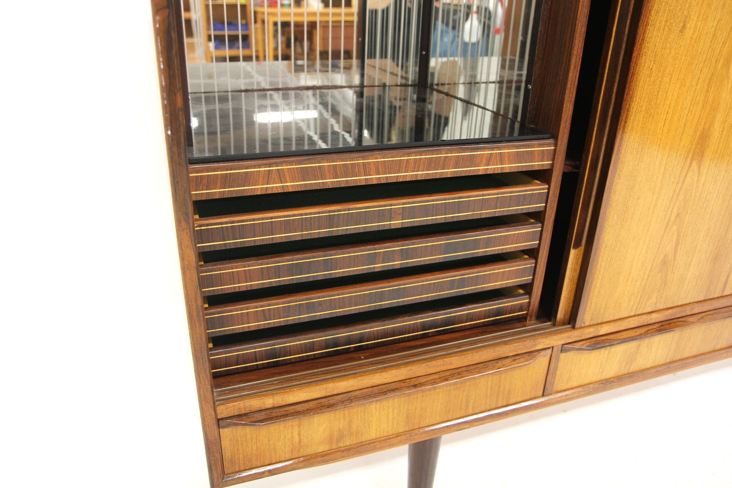 Credenza design svedese vintage anni 60 [sw27895] misure L.200 H.117 P.45