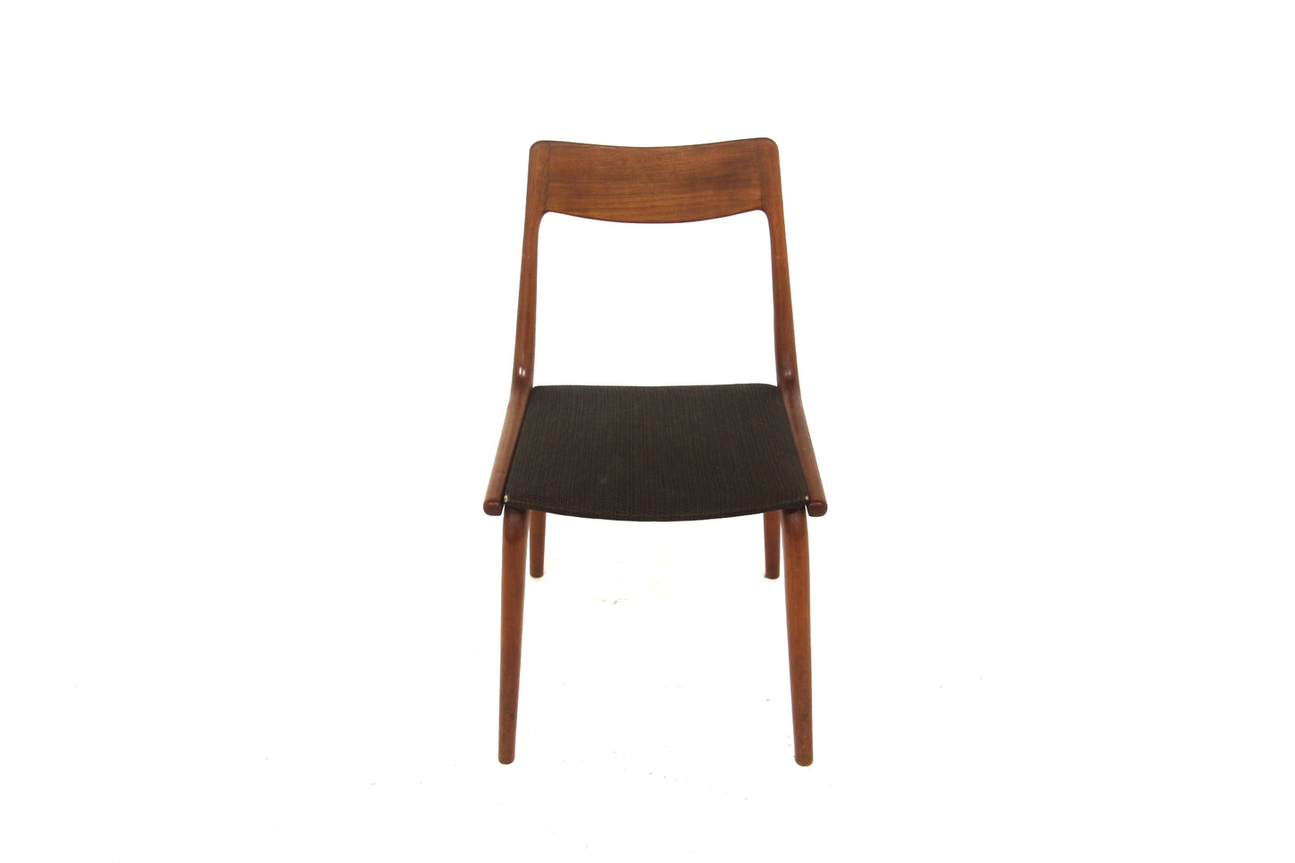 Sedia "Boomerang 370" Alfred Christensen design danese vintage anni 60 [93sw27912] misure L.53 H.45 P.81 * IN ARRIVO A SETTEMBRE *