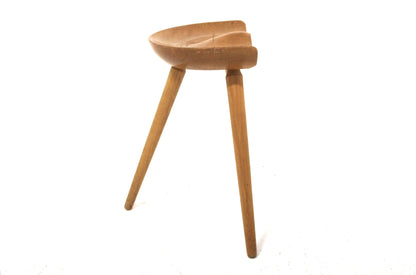 Sgabello design svedese vintage anni 60 [sw27913] misure L.39 H.48 P.25