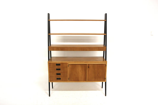 Libreria design svedese vintage anni 50 [sw27919] misure L.116 H.165 P.42