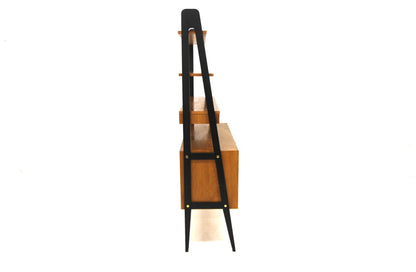 Libreria design svedese vintage anni 50 [sw27919] misure L.116 H.165 P.42