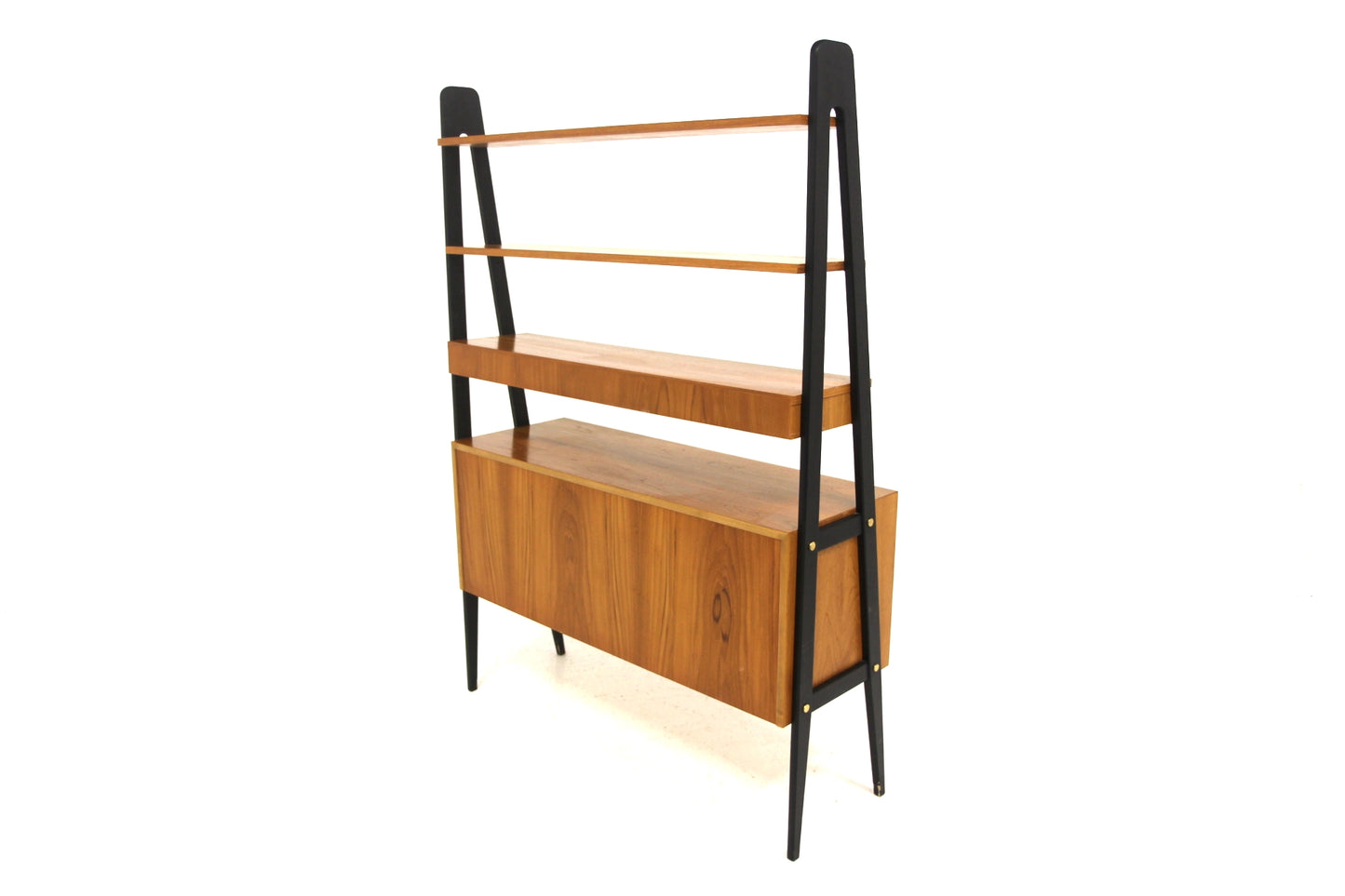 Libreria design svedese vintage anni 50 [sw27919] misure L.116 H.165 P.42