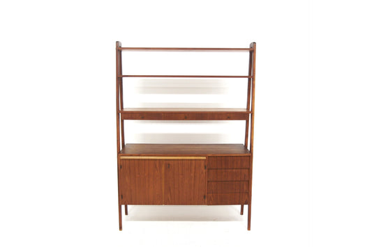 Libreria design svedese vintage anni 50 [sw27922] misure L.120 H.170 P.42