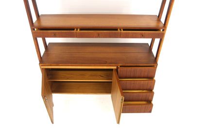 Libreria design svedese vintage anni 50 [sw27922] misure L.120 H.170 P.42