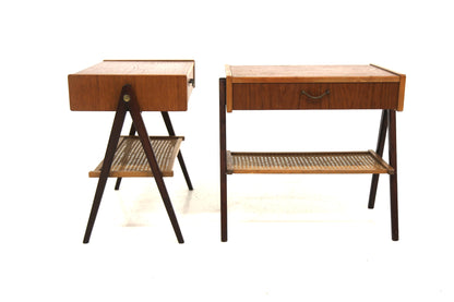 Comodini design svedese vintage anni 60 [sw27923] misure L.54 H.50 P.33