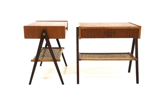 Comodini design svedese vintage anni 60 [sw27923] misure L.54 H.50 P.33