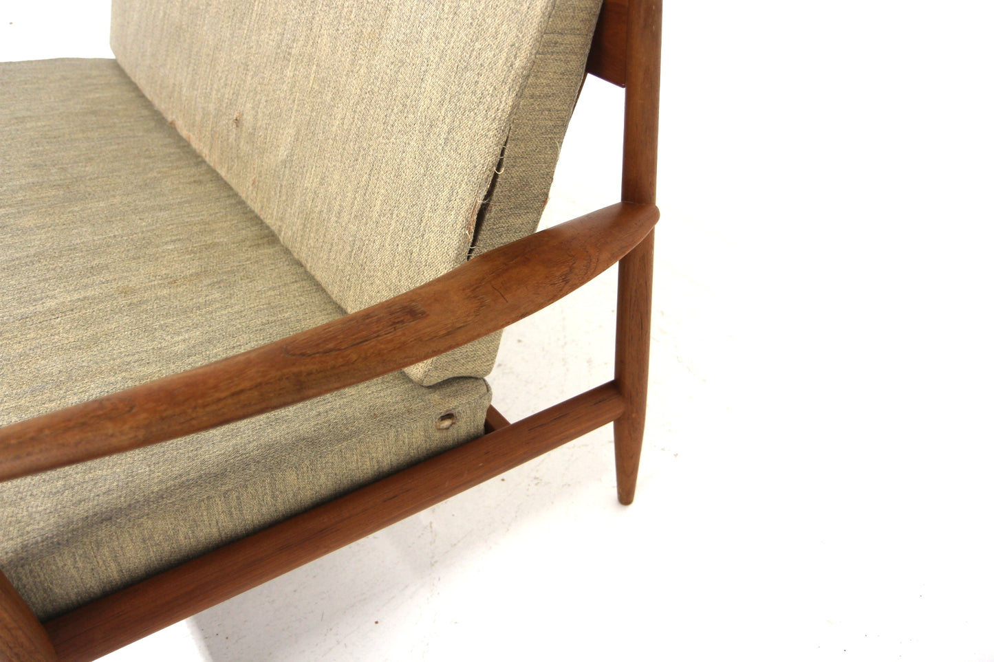 Divano "Model 118" Grete Jalk design svedese vintage anni 50 [sw27924] misure L.157 H.79 P.73
