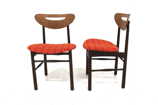 Sedie design danese vintage anni 60 [sw27931] misure L.49 H.77 P.46