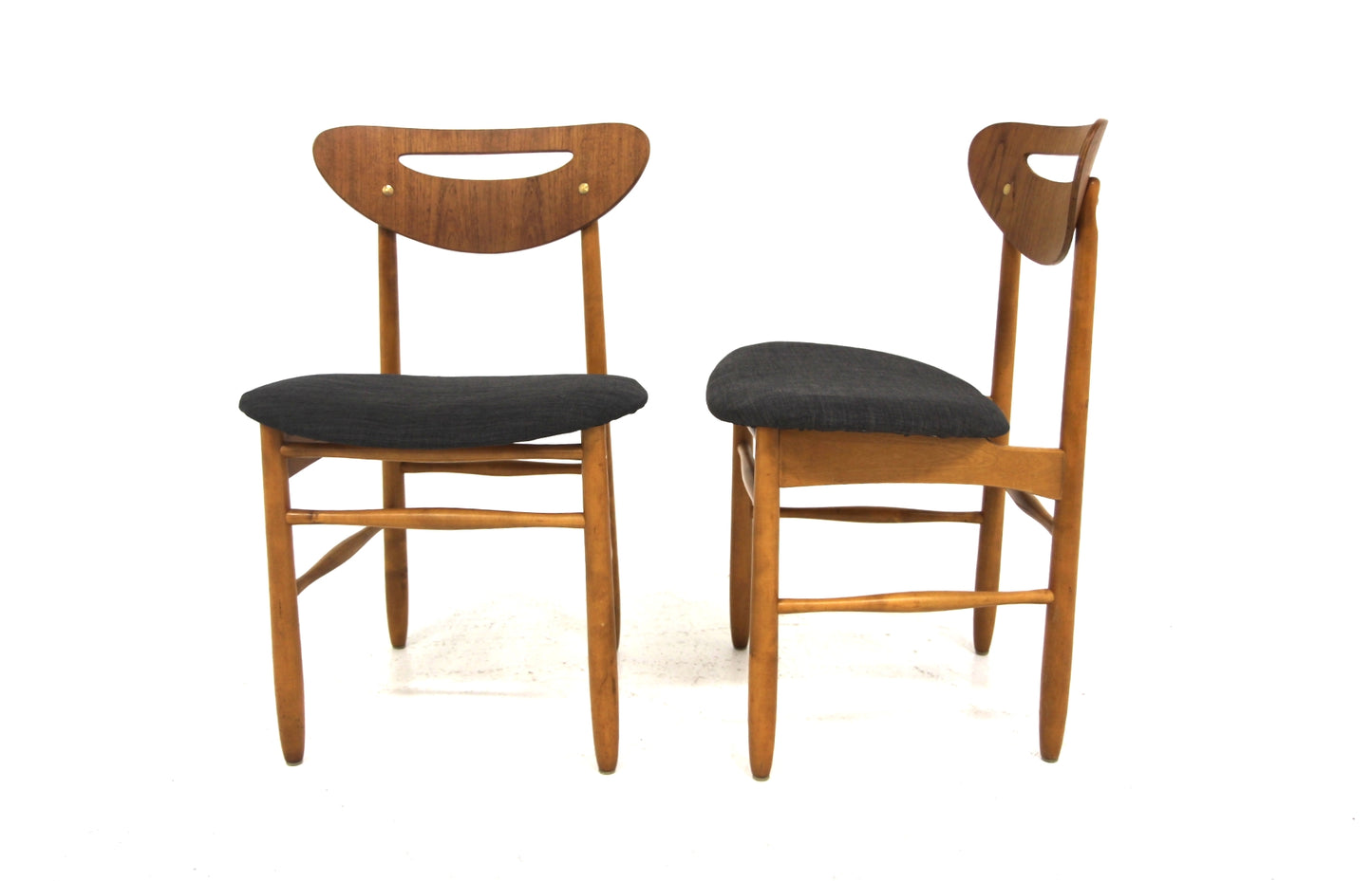 Sedie design danese vintage anni 60 [sw27932] misure L.49 H.77 P.46
