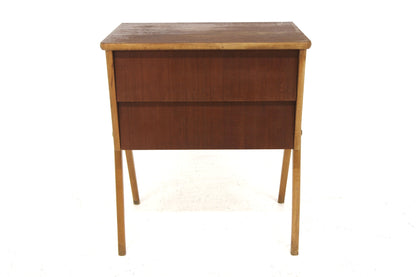 Comodino design svedese vintage anni 50 [sw27936] misure L.52 H.60 P.30