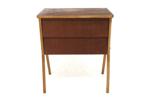 Comodino design svedese vintage anni 50 [sw27936] misure L.52 H.60 P.30