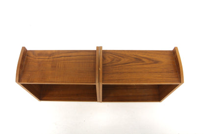 Comodini coppia - mensole design svedese vintage anni 50 teak | sw27944