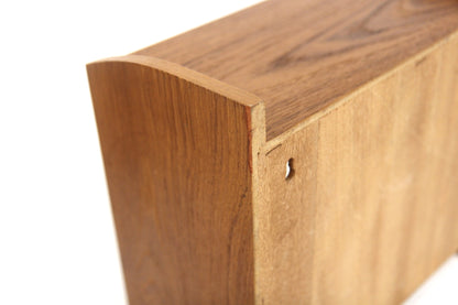 Comodini coppia - mensole design svedese vintage anni 50 teak | sw27944