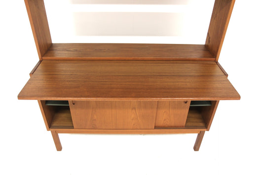 Libreria design svedese vintage anni 60 [sw27973] misure L.115 H.160 P.42
