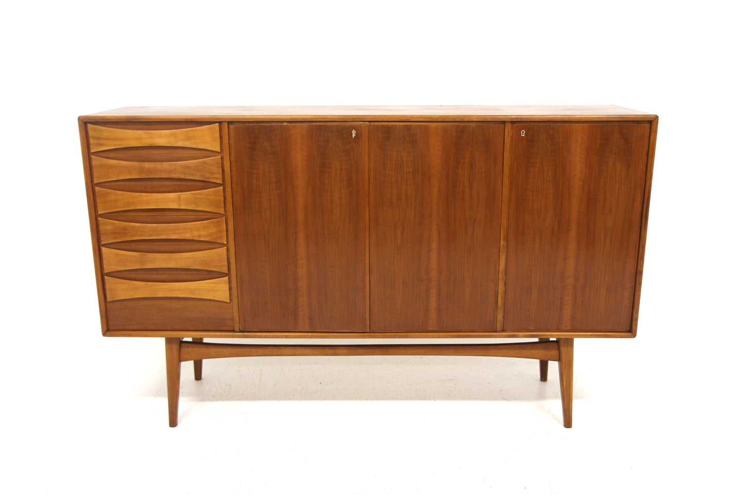 Credenza design svedese vintage anni 60 [sw28014] misure L.180 H.108 P.43
