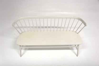 Panca "Florida" design svedese vintage anni 50 [sw28021] misure L.130 P.73 H.48