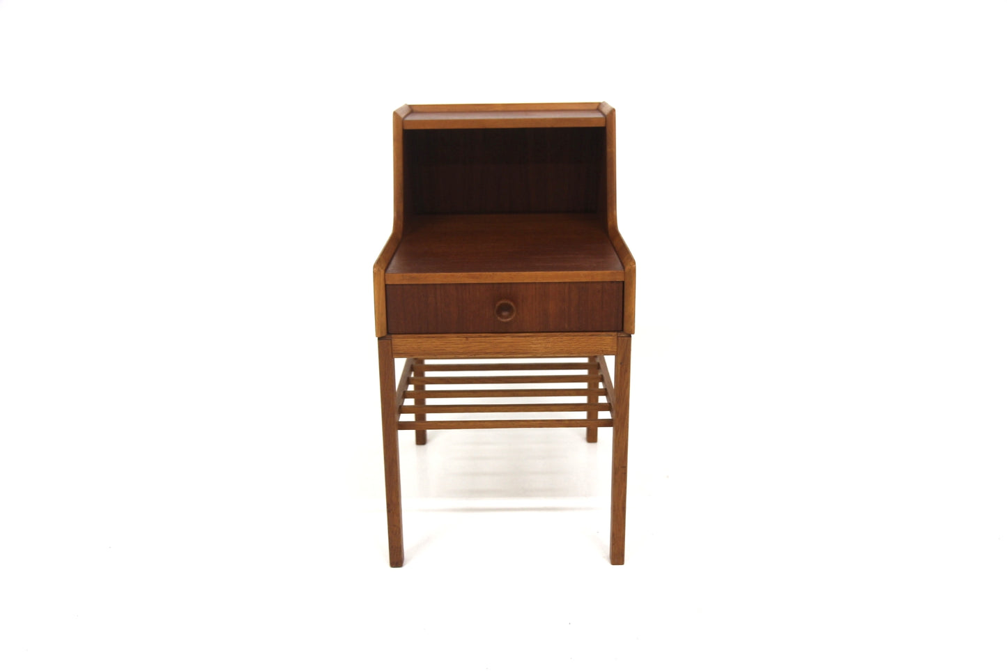 Comodino design svedese vintage anni 50 [sw28023] misure L.35 H.63 P.51