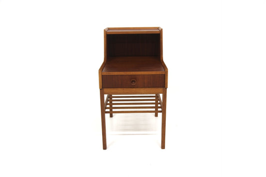 Comodino design svedese vintage anni 50 [sw28023] misure L.35 H.63 P.51