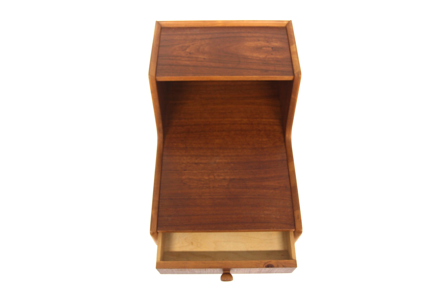 Comodino design svedese vintage anni 50 [sw28023] misure L.35 H.63 P.51